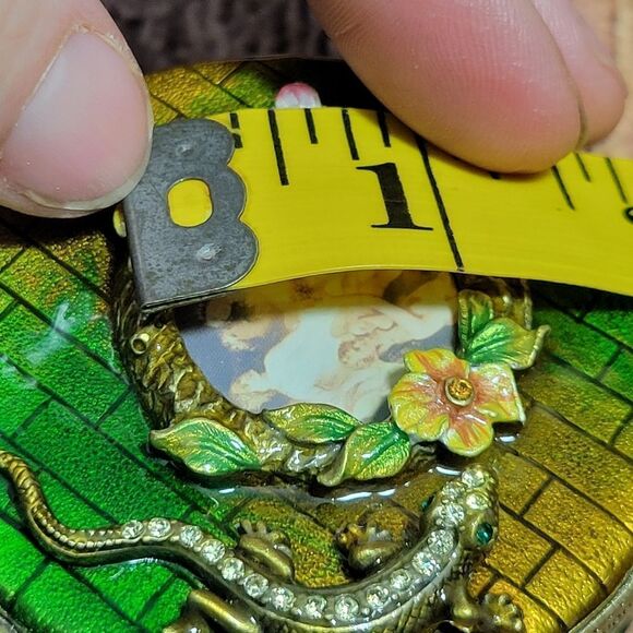 Swarovski Crystal Picture Trinket Box - Picture 8 of 10